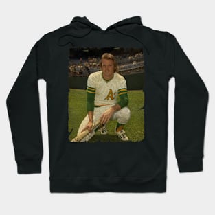 Dave Duncan in Oakland Athletics Hoodie